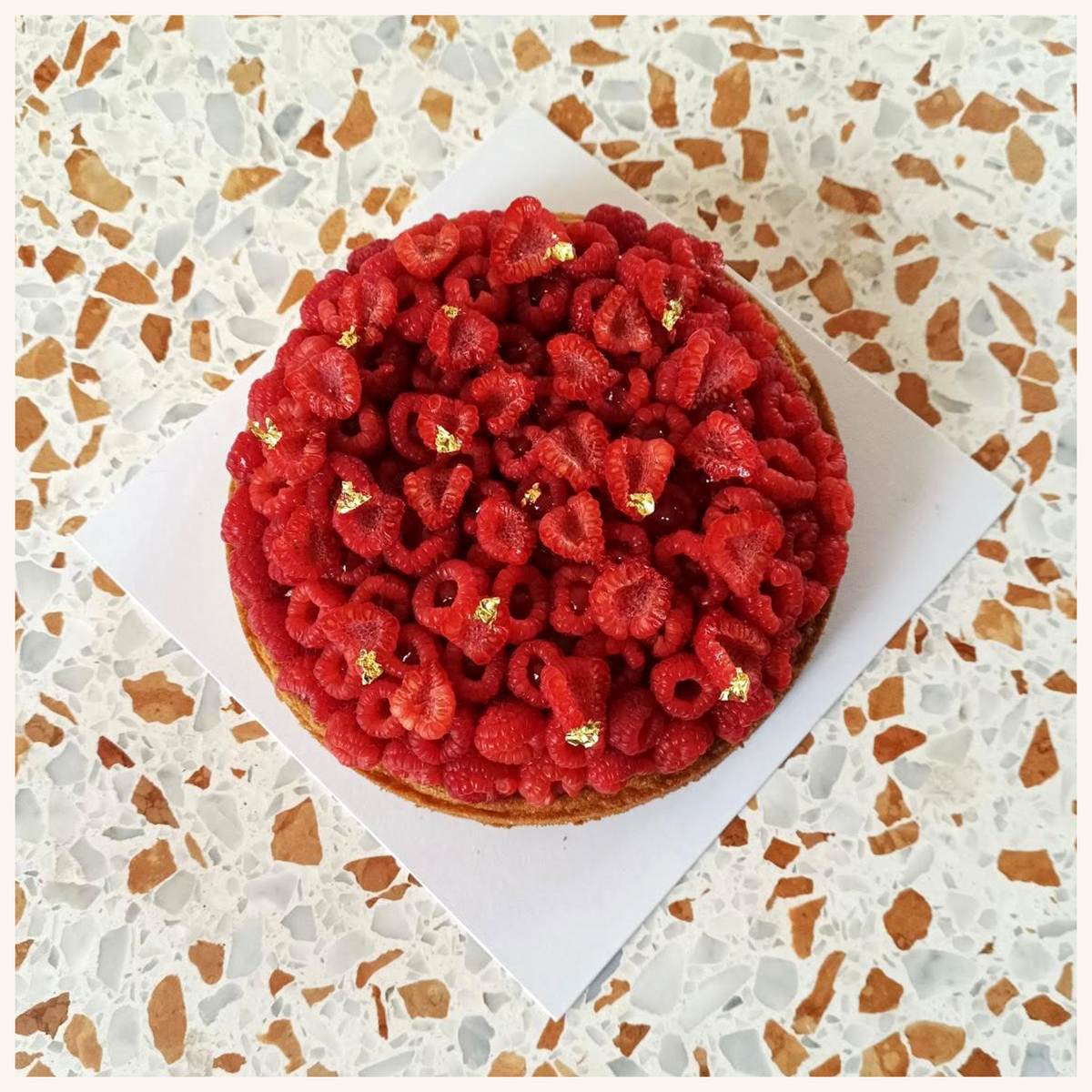 Raspberry Tart Sablé